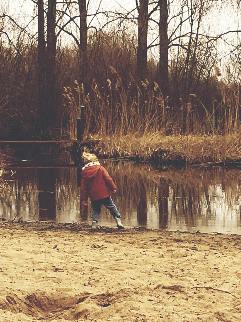 Spelen op het strandje