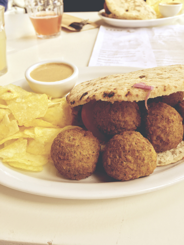 Lunchen vegetarisch falafel