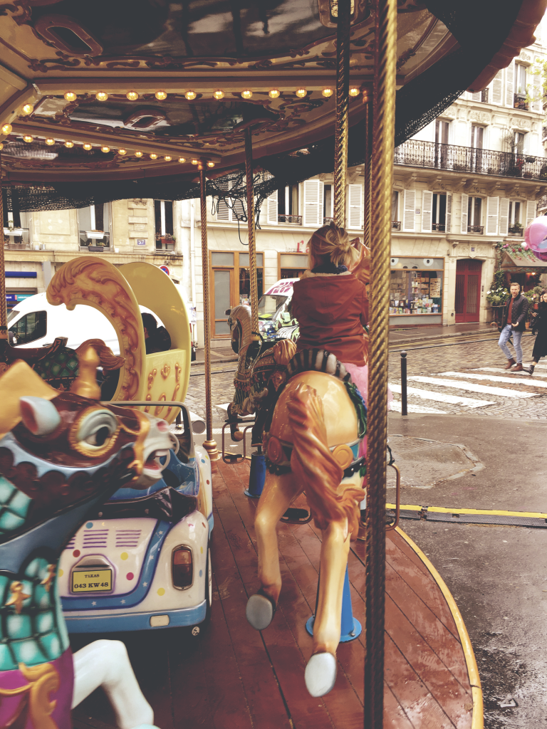 Draaimolen in Parijs